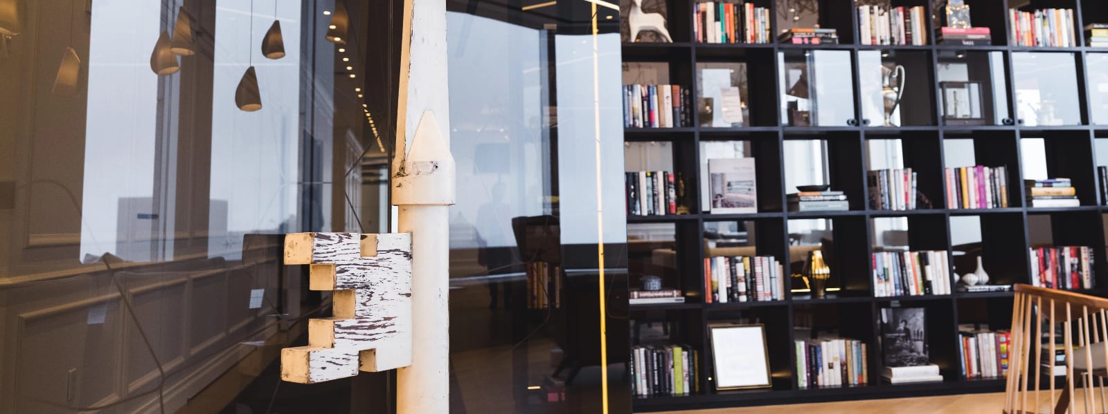 Window and book shelter